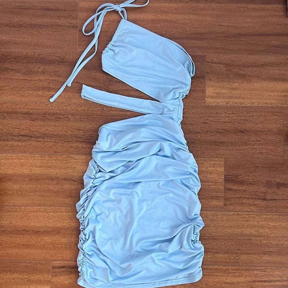 Ruched Bodycon Dress